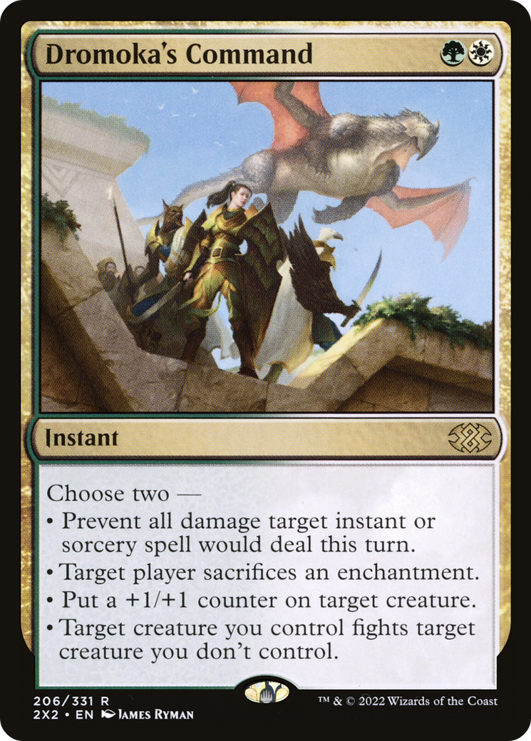 Dromoka's Command [Double Masters 2022] - The Mythic Store | 24h Order Processing