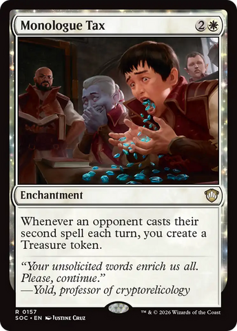 Monologue Tax [Secrets of Strixhaven Commander] - The Mythic Store | 24h Order Processing