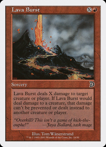 Lava Burst [Deckmasters] - The Mythic Store | 24h Order Processing