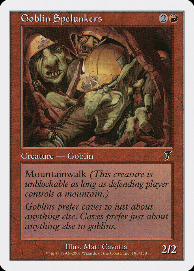 Goblin Spelunkers [Seventh Edition] - The Mythic Store | 24h Order Processing