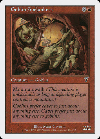 Goblin Spelunkers [Seventh Edition] - The Mythic Store | 24h Order Processing