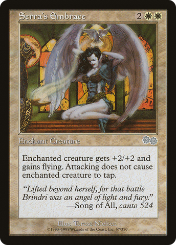 Serra's Embrace [Urza's Saga] - The Mythic Store | 24h Order Processing