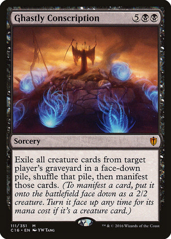 Ghastly Conscription [Commander 2016] - The Mythic Store | 24h Order Processing