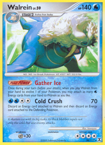 Walrein (36/111) [Platinum: Rising Rivals] - The Mythic Store | 24h Order Processing