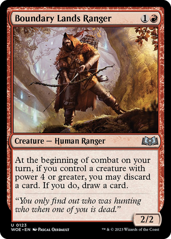 Boundary Lands Ranger [Wilds of Eldraine] - The Mythic Store | 24h Order Processing