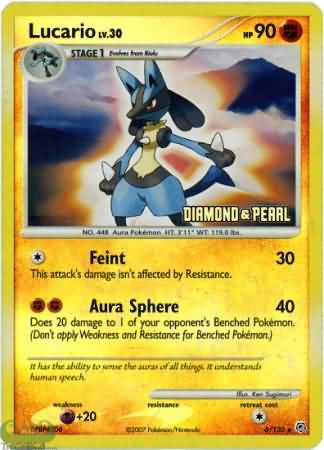 Lucario (6/130) [Burger King Promos: 2008 Collection] - The Mythic Store | 24h Order Processing