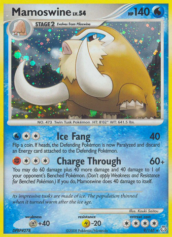 Mamoswine (9/146) [Diamond & Pearl: Legends Awakened] - The Mythic Store | 24h Order Processing