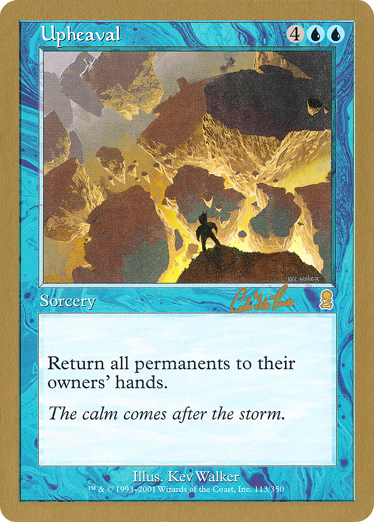 Upheaval (Carlos Romao) [World Championship Decks 2002] - The Mythic Store | 24h Order Processing