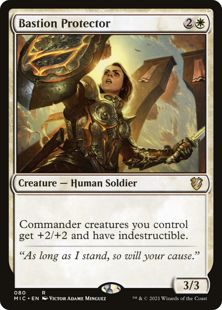 Bastion Protector [Innistrad: Midnight Hunt Commander] - The Mythic Store | 24h Order Processing