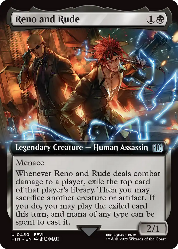 Reno and Rude (Extended Art) [FINAL FANTASY] - The Mythic Store | 24h Order Processing