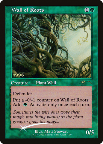 Wall of Roots [30th Anniversary Promos] - The Mythic Store | 24h Order Processing