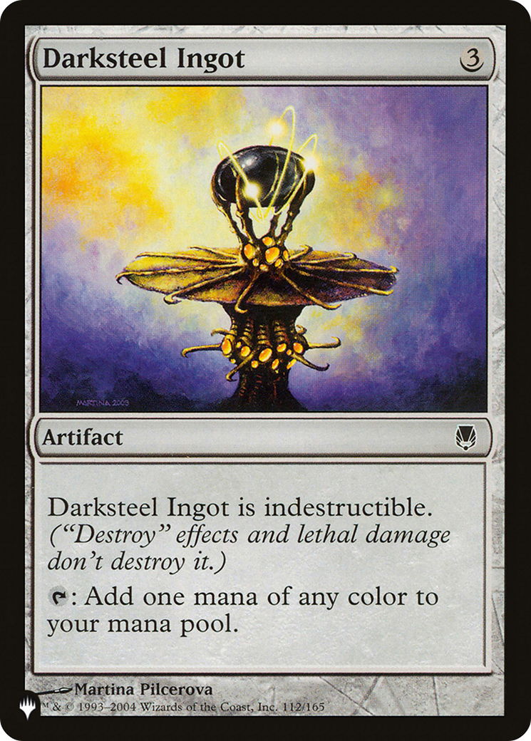 Darksteel Ingot [The List] - The Mythic Store | 24h Order Processing