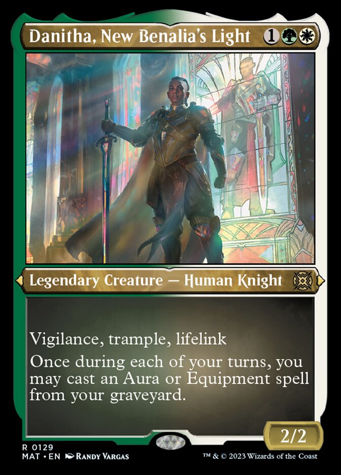 Danitha, New Benalia's Light (Foil Etched) [March of the Machine: The Aftermath] - The Mythic Store | 24h Order Processing