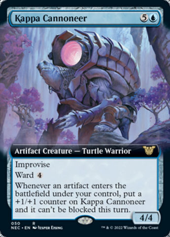 Kappa Cannoneer (Extended Art) [Kamigawa: Neon Dynasty Commander] - The Mythic Store | 24h Order Processing
