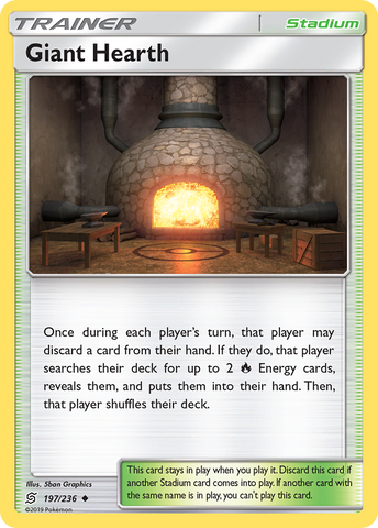 Giant Hearth (197/236) [Sun & Moon: Unified Minds] - The Mythic Store | 24h Order Processing