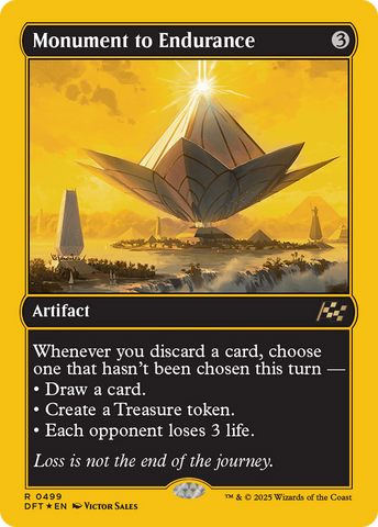 Monument to Endurance (First-Place Foil) [Aetherdrift] - The Mythic Store | 24h Order Processing
