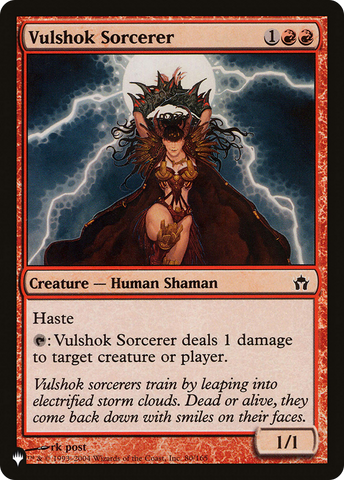 Vulshok Sorcerer [The List] - The Mythic Store | 24h Order Processing