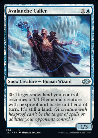 Avalanche Caller [Jumpstart 2022] - The Mythic Store | 24h Order Processing