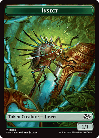 Insect // Elephant Double-Sided Token [Aetherdrift Tokens] - The Mythic Store | 24h Order Processing