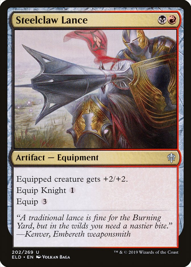 Steelclaw Lance [Throne of Eldraine] - The Mythic Store | 24h Order Processing