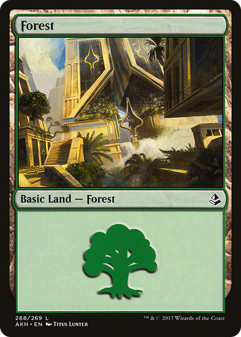 Forest (268) [Amonkhet] - The Mythic Store | 24h Order Processing