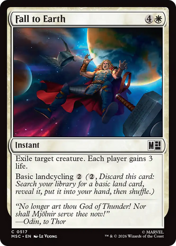 Fall to Earth [Marvel Super Heroes Commander] - The Mythic Store | 24h Order Processing