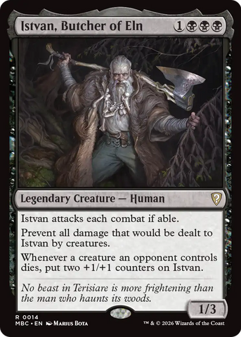 Istvan, Butcher of Eln [Mystery Booster: Commander Edition] - The Mythic Store | 24h Order Processing