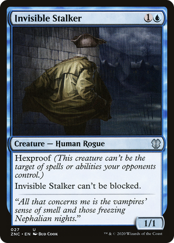 Invisible Stalker [Zendikar Rising Commander] - The Mythic Store | 24h Order Processing