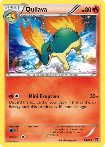 Quilava (19/162) [XY: BREAKthrough] - The Mythic Store | 24h Order Processing