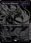 Phyrexian Obliterator (Oil Slick Raised Foil) [Phyrexia: All Will Be One] - The Mythic Store | 24h Order Processing