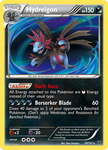 Hydreigon (79/101) [Black & White: Noble Victories] - The Mythic Store | 24h Order Processing