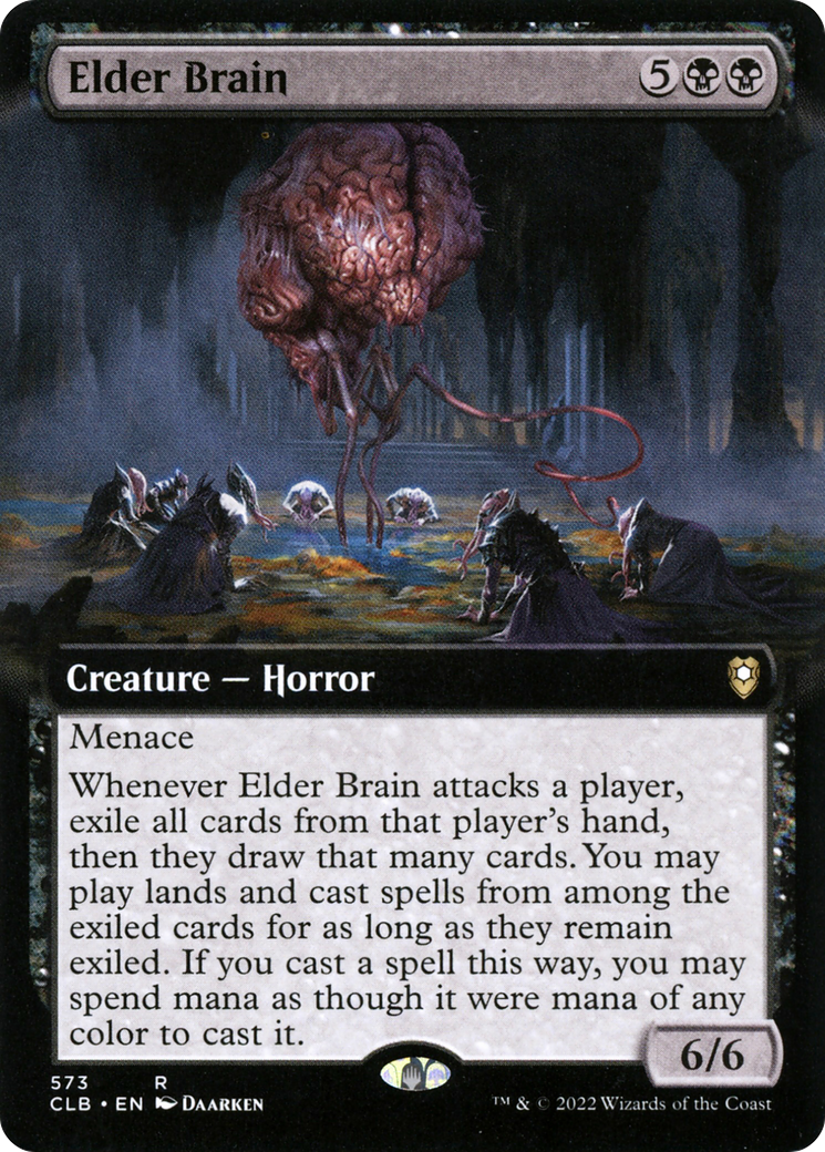 Elder Brain (Extended Art) [Commander Legends: Battle for Baldur's Gate] - The Mythic Store | 24h Order Processing