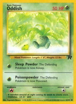 Oddish (63/82) [Team Rocket Unlimited] - The Mythic Store | 24h Order Processing