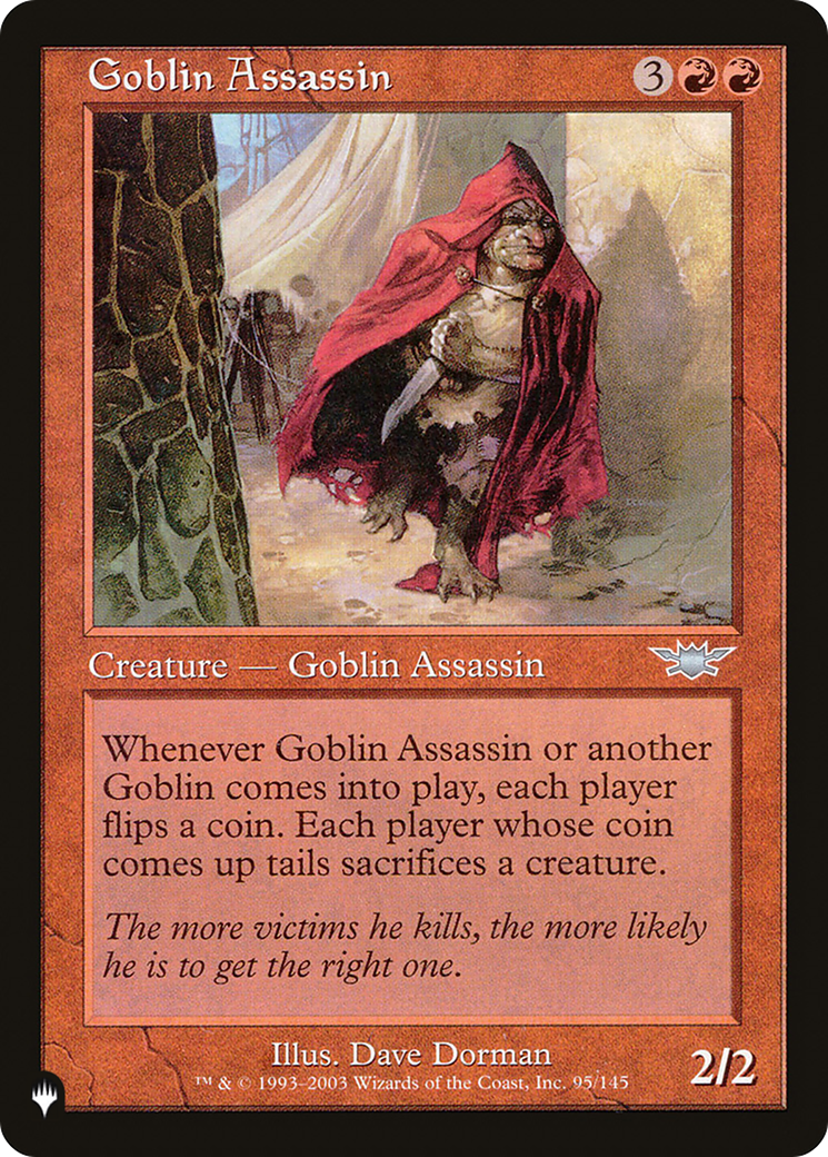Goblin Assassin [The List] - The Mythic Store | 24h Order Processing