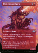 Flametongue Kavu (Borderless Alternate Art) [Dominaria Remastered] - The Mythic Store | 24h Order Processing