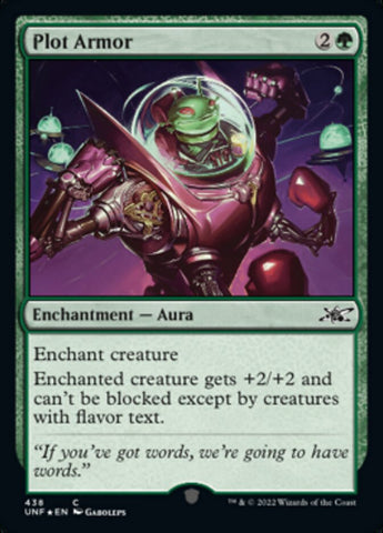 Plot Armor (Galaxy Foil) [Unfinity] - The Mythic Store | 24h Order Processing