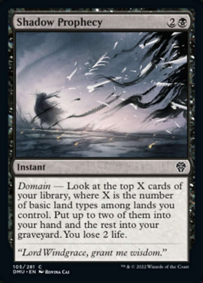 Shadow Prophecy [Dominaria United] - The Mythic Store | 24h Order Processing