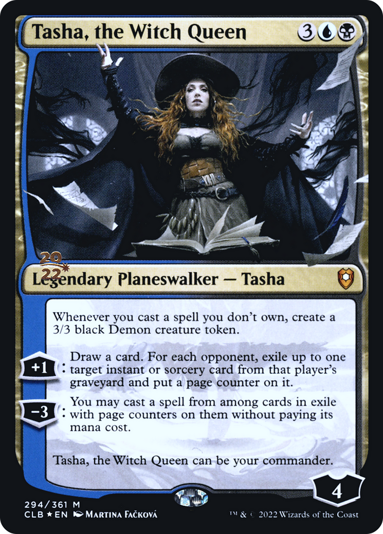 Tasha, the Witch Queen [Commander Legends: Battle for Baldur's Gate Prerelease Promos] - The Mythic Store | 24h Order Processing