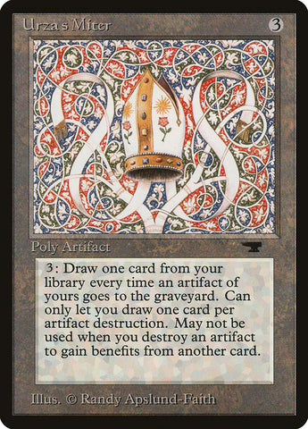 Urza's Miter [Antiquities] - The Mythic Store | 24h Order Processing