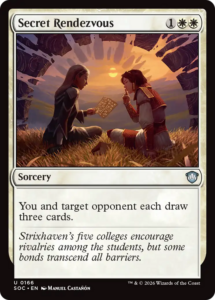 Secret Rendezvous [Secrets of Strixhaven Commander] - The Mythic Store | 24h Order Processing