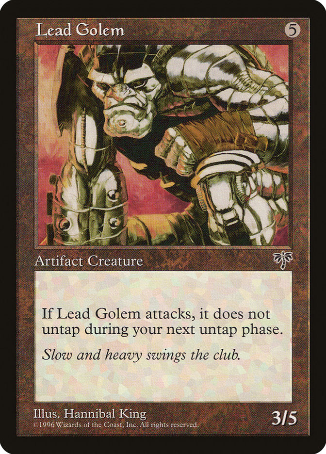 Lead Golem [Mirage] - The Mythic Store | 24h Order Processing