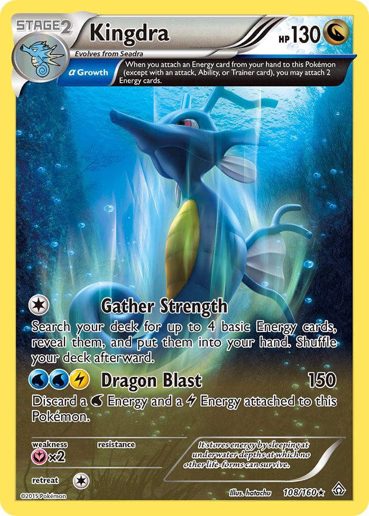 Kingdra (108/160) [XY: Primal Clash] - The Mythic Store | 24h Order Processing