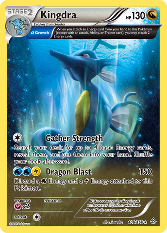 Kingdra (108/160) [XY: Primal Clash] - The Mythic Store | 24h Order Processing