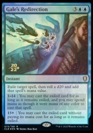 Gale's Redirection [Commander Legends: Battle for Baldur's Gate Prerelease Promos] - The Mythic Store | 24h Order Processing