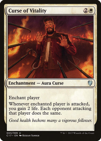 Curse of Vitality [Commander 2017] - The Mythic Store | 24h Order Processing