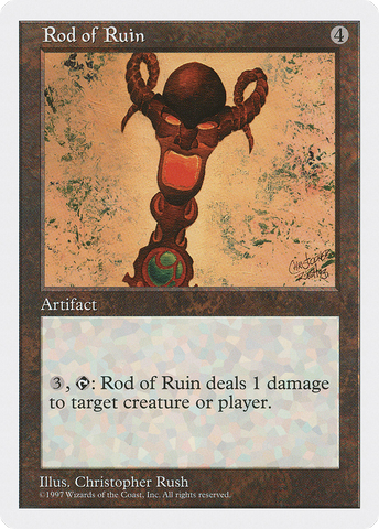 Rod of Ruin [Fifth Edition] - The Mythic Store | 24h Order Processing