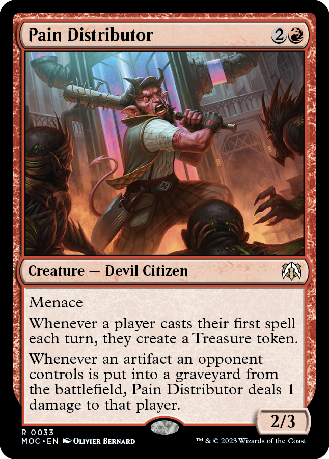 Pain Distributor [March of the Machine Commander] - The Mythic Store | 24h Order Processing