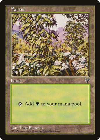 Forest (Open Flowers Bottom Right) [Mirage] - The Mythic Store | 24h Order Processing