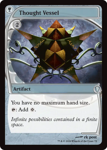 Thought Vessel (Future Sight) [Mystery Booster: Commander Edition] - The Mythic Store | 24h Order Processing