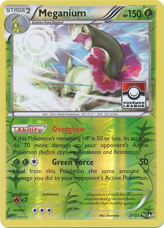Meganium (3/122) (League Promo) [XY: BREAKpoint] - The Mythic Store | 24h Order Processing